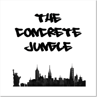 The Concrete Jungle - NYC Posters and Art